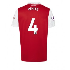 Arsenal Benjamin White #4 Hemmatröja 2022-23 Korta ärmar
